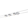 Тросовая система 4 светильника Paulmann Wire System Cardan LED GU5.3 4x4W 4x230lm 230/12V 10m хром 