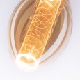 Лампа филаментная светодиодная Paulmann LED Vintage B75 Innenkolb spiral 4W 1800K E27 200lm gold 