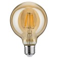 Лампа филаментная светодиодная Paulmann LED Vintage G95 DIM 6W 1700K E27 Золото/Gold 