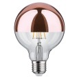 Лампа филаментная светодиодная Paulmann LED G95 7,5W 2700K E27 медное покрытие 