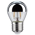 Лампа филаментная светодиодная Paulmann LED DIM 4,5W 2700K E27 зеркальное покрытие 