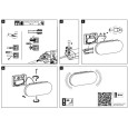 Светильник WallCeiling eckig Tucana IP44 LED 3x4,5W 