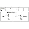 Светильник WD Becrux IP20 LED 1x4W Chr Mt/Kst 