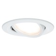 Светильник встраиваемый Paulmann Nova Coin LED 1x6,5W Матовый белый 