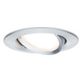 Светильник встраиваемый Paulmann Nova Coin LED 3x6,5W Матовый алюминий 