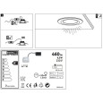 Светильник встраиваемый Paulmann комплект Nova Coin rd starr LED 3x6,5W Матовый белый 