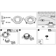 Светильник встраиваемый Paulmann комплект Nova Coin LED 3x6,5W Хром 