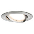 Светильник встраиваемый Paulmann комплект Nova Coin 3 step DIM LED 3x6.5W (100%/50%/25%/off) 