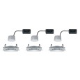 Светильник встраиваемый Paulmann комплект Nova Coin 3 step DIM LED 3x6.5W (100%/50%/25%/off) 