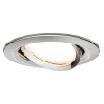 Светильник встраиваемый Paulmann комплект Base LED 3 step DIM 3x5W Матовое железо (100%/50%/25%/off) 