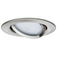 Светильник встраиваемый Paulmann комплект Base LED 3 step DIM 3x5W Матовое железо (100%/50%/25%/off) 