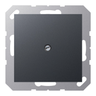 Вывод кабельный Jung A Flow Матовый антрацит (в сборе) 