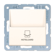 Выключатель карточный Jung AS Слоновая кость (в сборе) 