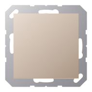 Заглушка Jung A Flow Шампань (в сборе) 