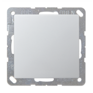 Выключатель IP44 Jung FDdesign Алюминий (в сборе) 