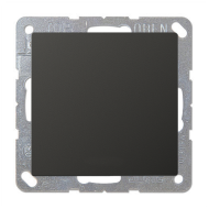 Выключатель IP44 Jung FDdesign Антрацит (в сборе) 