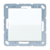 Выключатель IP44 Jung AS Белый (в сборе) 