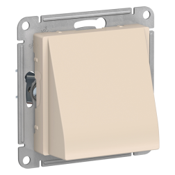 Вывод кабельный Schneider Electric AtlasDesign Бежевый (в сборе) 