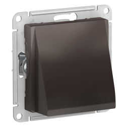 Вывод кабельный Schneider Electric AtlasDesign Мокко (в сборе) 