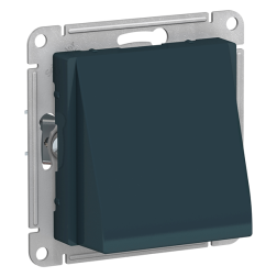 Вывод кабельный Schneider Electric AtlasDesign Изумруд (в сборе) 