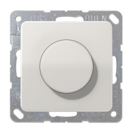 Светорегулятор поворотный 400 Вт Jung CD Светло-серый (в сборе) 