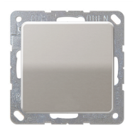 Светорегулятор кнопочный 400 Вт Jung CD Платина (в сборе) 