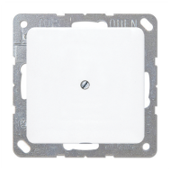 Вывод кабельный Jung CD Белый (в сборе) 