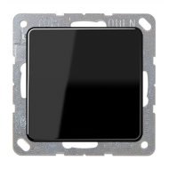 Выключатель IP44 Jung CD Черный (в сборе) 