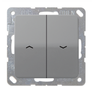 Выключатель для рольставней Jung CD Серый (в сборе) 