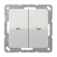 Выключатель для рольставней Jung CD Светло-серый (в сборе) 