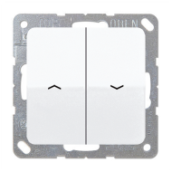 Выключатель для рольставней Jung CD Белый (в сборе) 