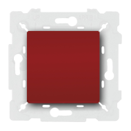 Выключатель IP44 Fede Marco Red wine (в сборе) 