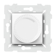 Светорегулятор поворотный 500 Вт Fede Soho Белый (в сборе) 