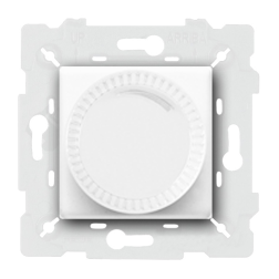 Светорегулятор поворотный 500 Вт Fede Marco Белый (в сборе) 