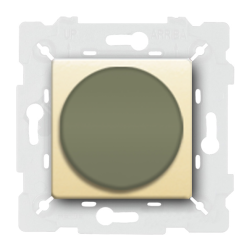Светорегулятор поворотный 500 Вт Fede Marco Green olive (в сборе) 