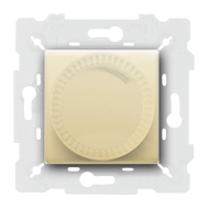 Светорегулятор поворотный 500 Вт Fede Soho Бежевый (в сборе) 