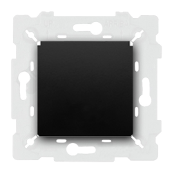 Розетка IP44 с заземлением и с крышкой Fede Vintage Tapestry Черный (в сборе) 