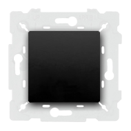 Выключатель IP44 Fede Barcelona Provence Черный (в сборе) 