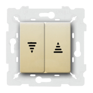 Выключатель для рольставней Fede Barcelona Provence Бежевый (в сборе) 