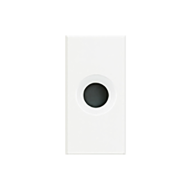 Вывод кабельный на 1 модуль Bticino Axolute квадрат Белый (в сборе) 