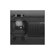 Датчик движения 1300 Вт Bticino Living Light Air Антрацит (в сборе) 