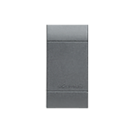 Заглушка на 1 модуль Bticino Living Light Air Антрацит (в сборе) 