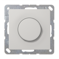 Светорегулятор поворотный 400 Вт Jung LSdesign Светло-серый (в сборе) 