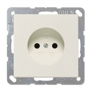 Розетка без заземления Jung LSdesign Слоновая кость (в сборе) 