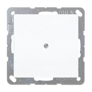 Вывод кабельный Jung LS990 Белоснежный матовый (в сборе) 