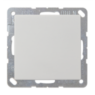 Выключатель IP44 Jung FDdesign Светло-серый (в сборе) 