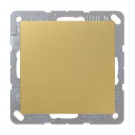 Заглушка Jung FDdesign Латунь Classic (в сборе) 