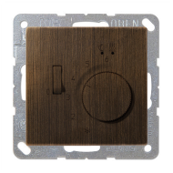 Терморегулятор для теплого пола с внешним датчиком Jung FDdesign Латунь Antik (в сборе) 