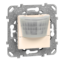 Датчик движения 1760 Вт Schneider Electric Unica Quadro Слоновая кость (в сборе) (бежевый) 