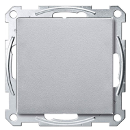 Заглушка Merten M-Elegance Алюминий (в сборе) 